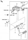 KIA AVELLA 98 (1998-1999) 离合器和制动器踏板
