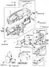 KIA SPORTAGE 94 (1994-1997) Детали приборной панели