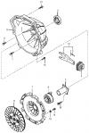 KIA BESTA 95 (1995-2000) Ведомый диск и механизм сцепления, MT