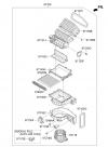 KIA RONDO 12 (2013-) Климатическая установка - отопитель и вентилятор (02/02)