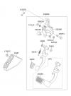 KIA SPORTAGE 10 (2010-2013) 制动器和离合器踏板 (01/02)