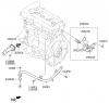 KIA CARENS 12 (2012-) Шланг и трубопровод  охлаждающей жидкости