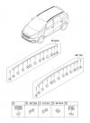 KIA CARENS 12 (2012-) 车顶装饰件和后扰流板 (01/04)