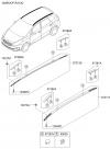 KIA CARENS 12 (2012-) 车顶装饰件和后扰流板 (02/04)