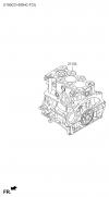 KIA RIO 15 (2014-) Короткоходный двигатель в сборе (01/02)