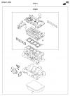 KIA SORENTO 12 (2012-2014) набор прокладок двигателя (02/02)
