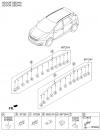 KIA CEED 12 (2012-) 车顶装饰件和后扰流板 (01/05)