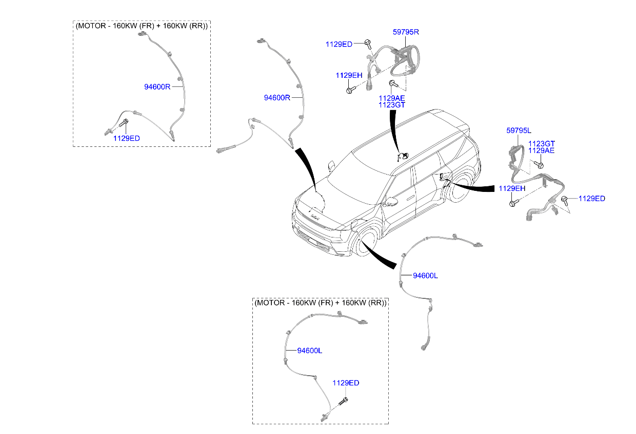 Kia EV9 MV Hydraulic module parts 2023 - 2024 | EPC Europe