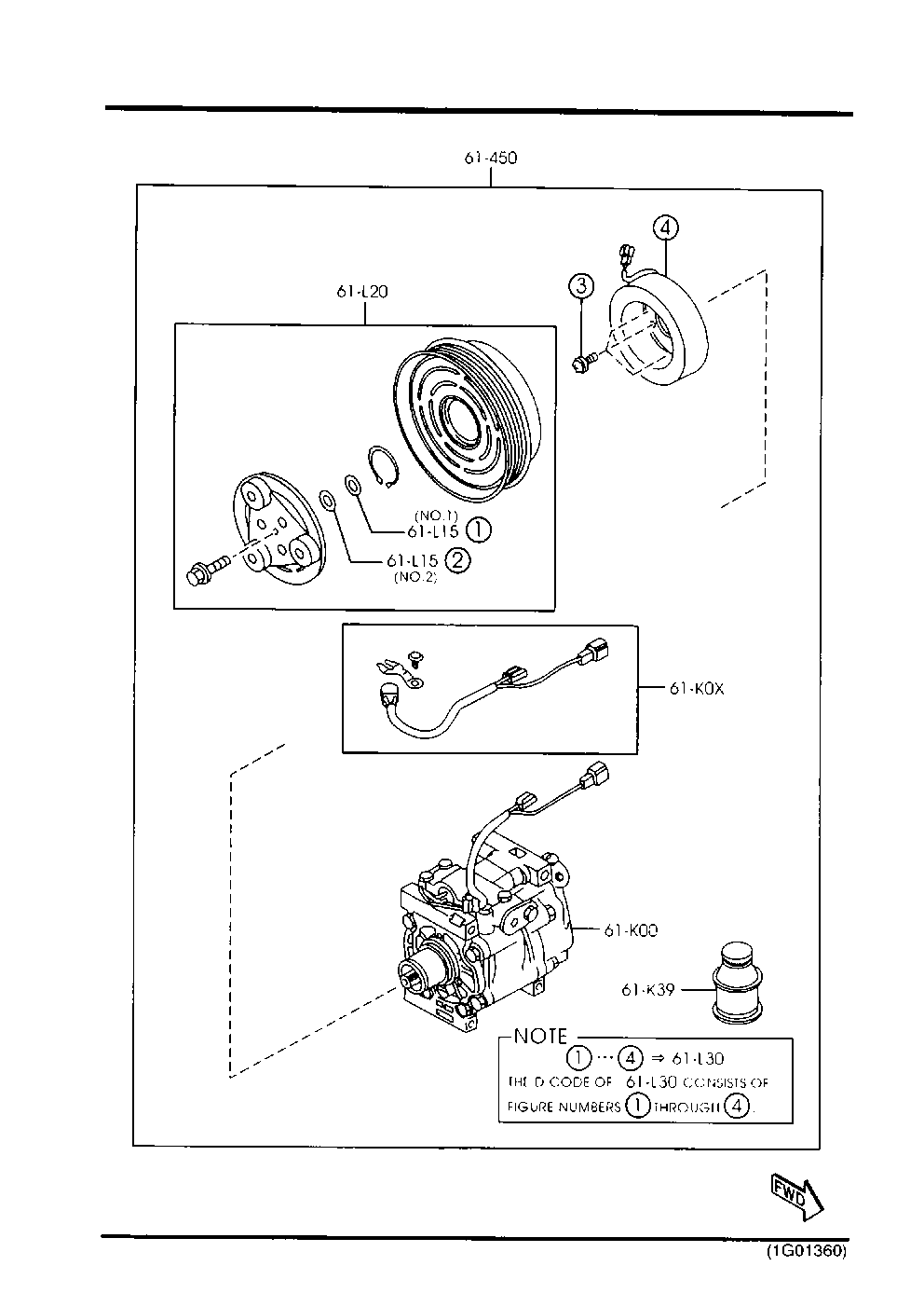 1997 Mazda 626 Ac Parts