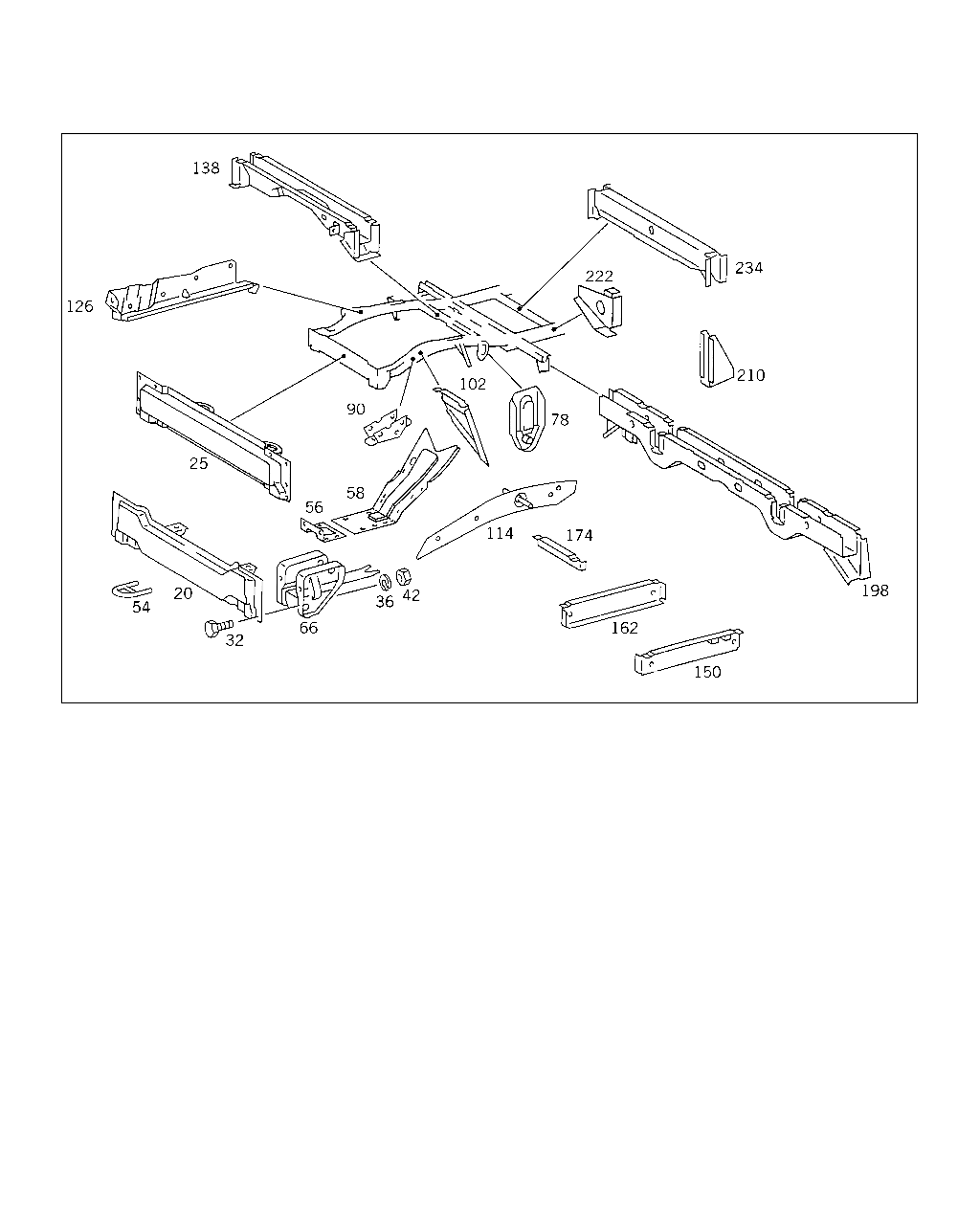 BASTIDOR [Furgonetas] MERCEDES [EUROPA] [CHASIS]309 D 310 D