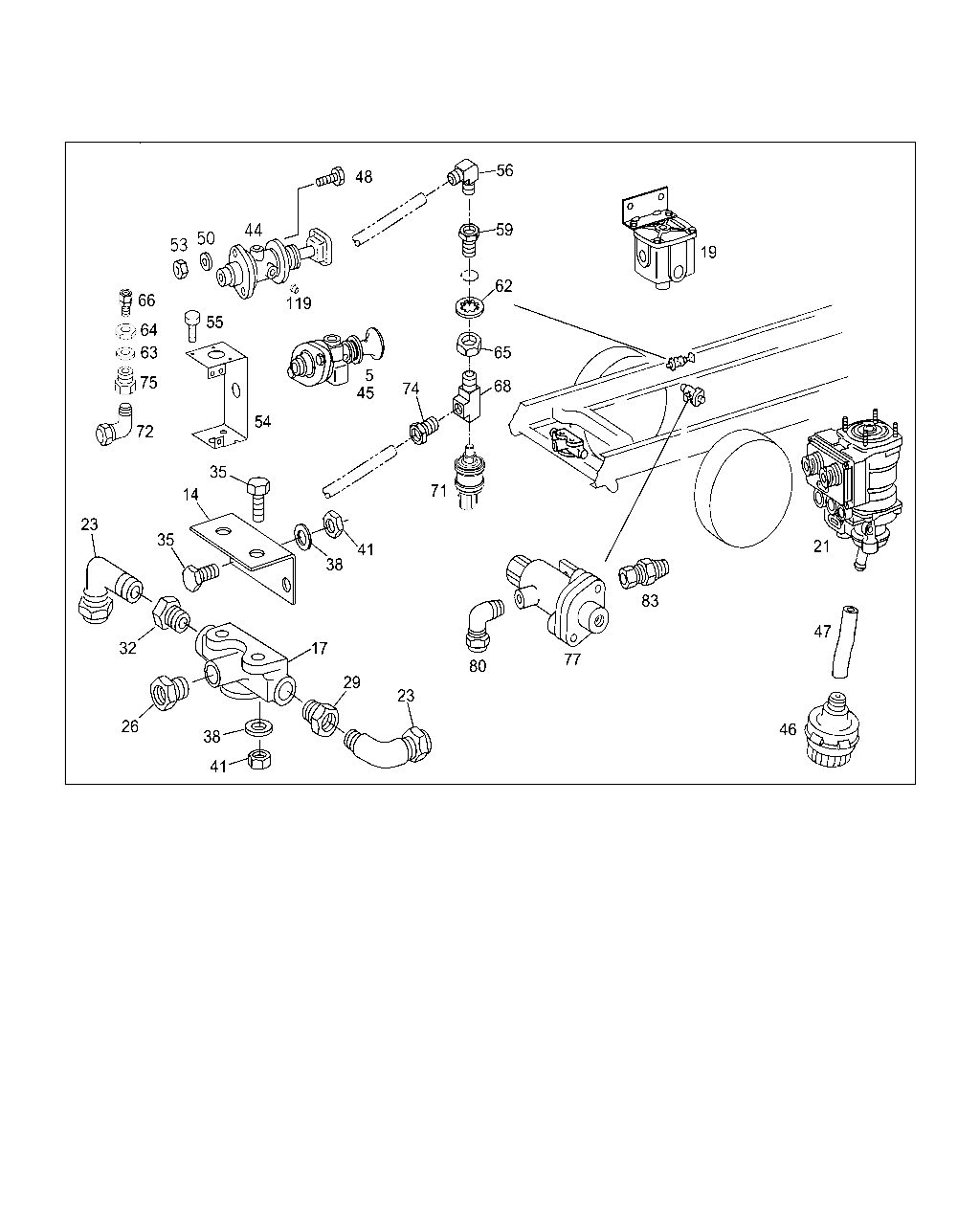 VALVE [ﾊﾞｽ] MERCEDES [ 	
ヨーロッパ] [ 機台]OMC 1628