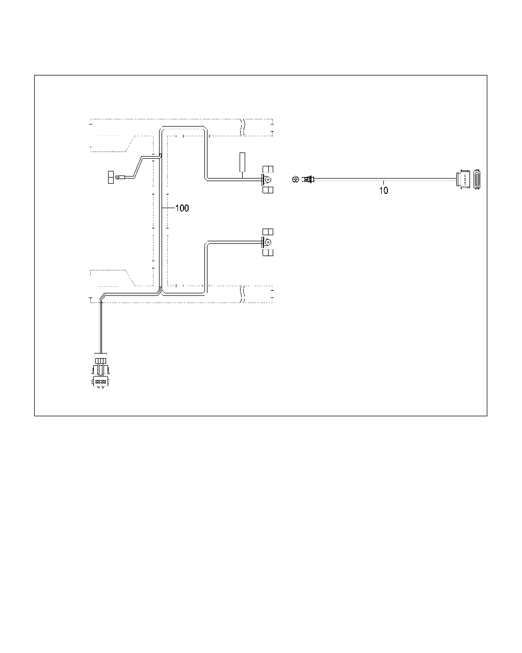 催化转化器后侧的 O2 传感器线束 [小轿车] MERCEDES [欧洲] [機殼]C-KLASSE