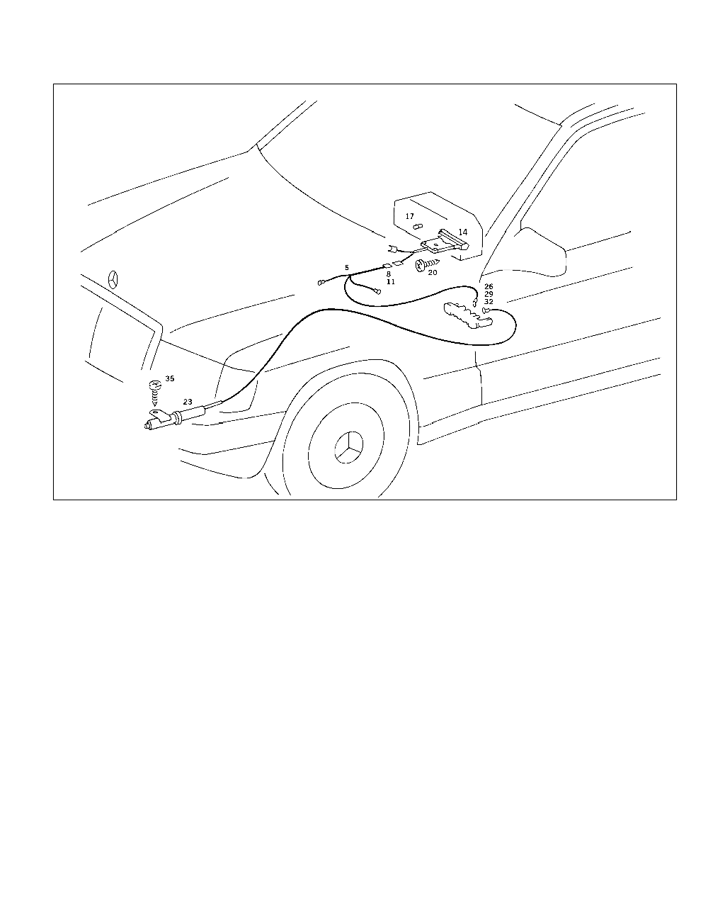 OUTBOARD TEMPERATURE INDICATOR [小轿车] MERCEDES [欧洲] [機殼]190