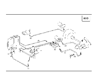 LINE ARRANGEMENT IN CASE OF SELF-LEVELLING DEVICE & A S D