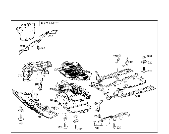 ENGINE COMPARTMENT PANELLING, GASOLINE VEHICLES
