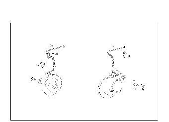 BRAKE PAD WEAR INDICATOR AND SPEED SENSOR FRONT AXLE