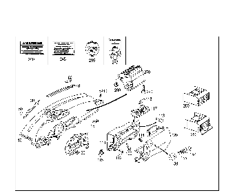 INSTRUMENT PANEL AND GLOVES COMPARTMENT BOX WITH PASSENGER AIR BAG