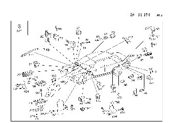 補助ヒータ、電気部品範囲 (モデル 129、140 標準装備を参照)