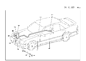 SELF-LEVELLING DEVICE WITH LEVEL ADJUSTMENT ON FRONT AND REAR AXLES (FOR TYPE R129,SEE STANDARD VERSION)