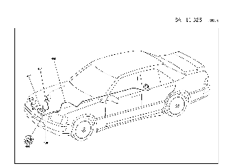 SELF-LEVELLING DEVICE WITH LEVEL ADJUSTMENT ON FRONT AND REAR AXLES (FOR TYPE R129,SEE STANDARD VERSION)