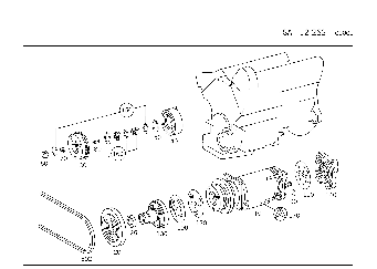 ENGINE PARTS USED WITH AIR CONDITIONER