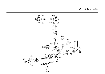 MOTORTEILE BEI MB-SERVOLENKUNG (M 102 EINRIEMENTRIEB SIEHE STANDARD-MICROFICHE)