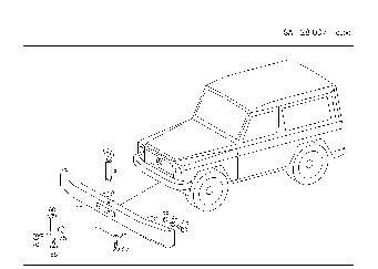 FRONT BUMPER WITH COUPLING MOUTH