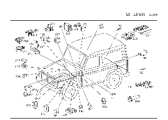 CHASSIS PARTS USED WITH MASKED LIGHT SYSTEM