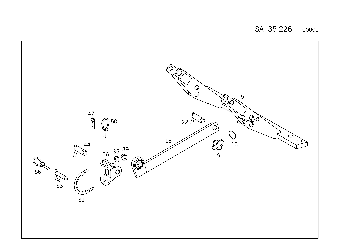FARM IMPLEMENT ATTACHMENT BAR WITH CONSTANT GROUND CLEARANCE