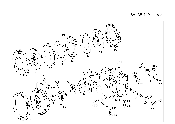 LIVE P.T.O.,TRANSMISSION-DRIVEN P.T.O.,ADDITIONAL GEARBOX,DUPLEX CLUTCH (PLEASE REFER TO FOOTNOTE 3)