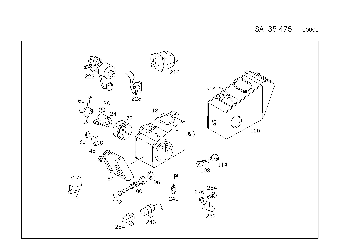 12-V ELECTRICAL SYSTEM WITH SHORT-RANGE INTERFERENCE SUPPRESSION