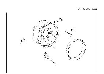 SPARE WHEEL USED WITH DISC BRAKE