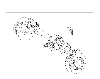 REAR AXLE WITH  A B S