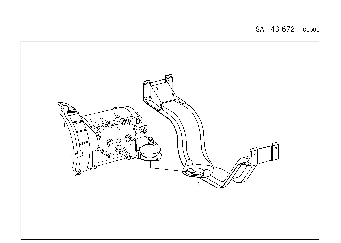 ENGINE H.D. SUSPENSION,REAR; UP TO IDENT NO.240106 AND FROM IDENT NO.500001-556499