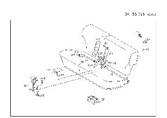 REAR SEAT BENCH DIVIDED