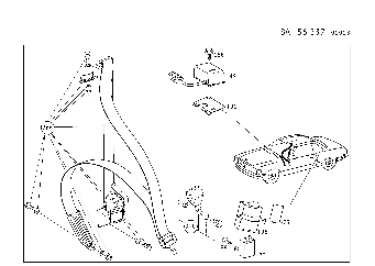 AIRBAG (FOR TYPES 124,201 ELECTRICAL PARTS,SEE STANDARD VERSION)