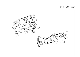 HYDRO-PNEUMATIC SPRING SUSPENSION AND BODY PARTS USED FOR ADAPTIVE DAMPING SYSTEM (FOR TYPE R 129,140 SEE STANDARD VERSION)