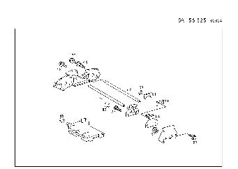FRONT-SEAT ADJUSTER/BELT-LOCK (FOR ELECTRICAL PARTS USED W/ELECTRIC SEAT ADJUSTMENT, SEE SA 56633)