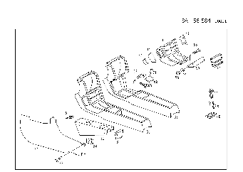 INSTRUMENT PANEL + HOUSING WITH TRAY, SPECIAL VERSION