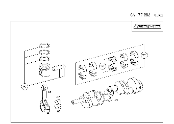 AMG ENGINE PARTS M119