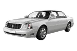 Pieliz Beige Vinyl Console Lid Pull Over Cover For Cadillac DTS 2006-2011 – Front Center