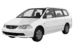 Honda Odyssey RA6–RA9 (2000 - 2004) — Pièces d'origine OEM