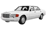 Mercedes S-class W126 (1979 - 1992) — Original OEM-Teile