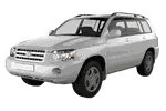 Toyota Highlander XU20 (2000 - 2007) — Parti OEM originali
