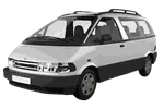 Toyota Previa XR10/XR20 (1990 - 1999) — Parti OEM originali