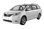 Toyota Sienna XL30 (2010 - 2020) — Parti OEM originali