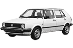 Volkswagen Golf A2 Facelift (1987 - 1992) — Original OEM-Teile
