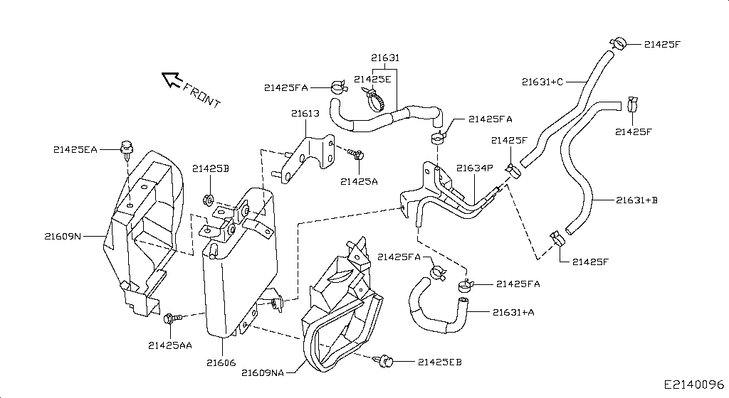 RADIATOR,SHROUD & INVERTER COOLING NISSAN JUKE UK MAKE [Asia (left 