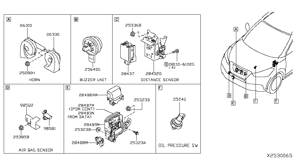 ELECTRICAL UNIT NISSAN KICKS [Asia (left wheel)]