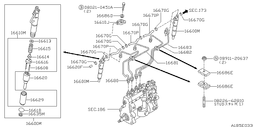 ｲﾝｼﾞｴｸｼﾖﾝ ﾉｽﾞﾙ&ﾊﾟｲﾋﾟﾝｸﾞ(ﾃﾞｲ-ｾﾞﾙ)<ｴﾝｼﾞﾝ> NISSAN ATLAS / CONDOR